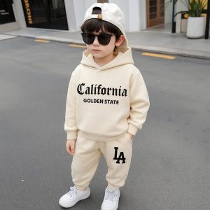 Premium Winter Hoodie And Pant Set For Kids-02