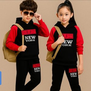Premium Winter Hoodie And Pant Set For Kids-05